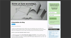 Desktop Screenshot of ecrire-un-livre-accrocheur.com